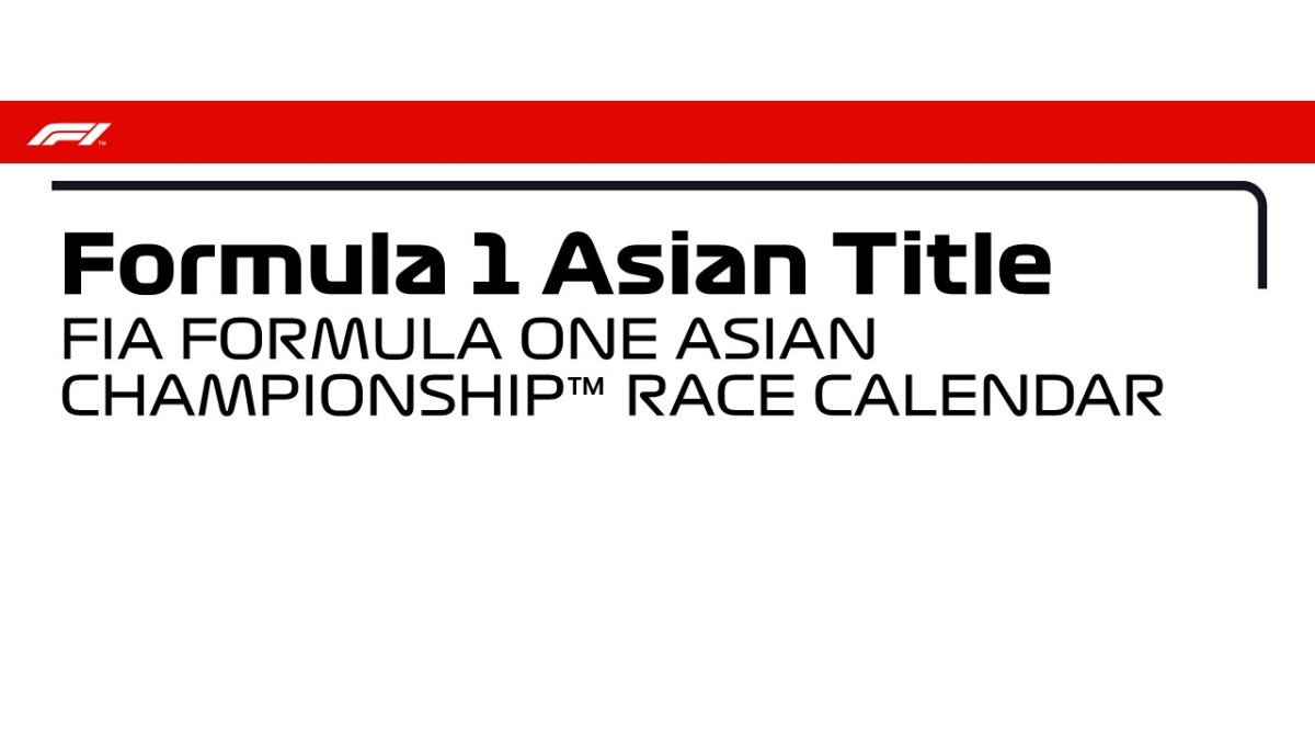 Formula One Asian Continental&nbsp;Title